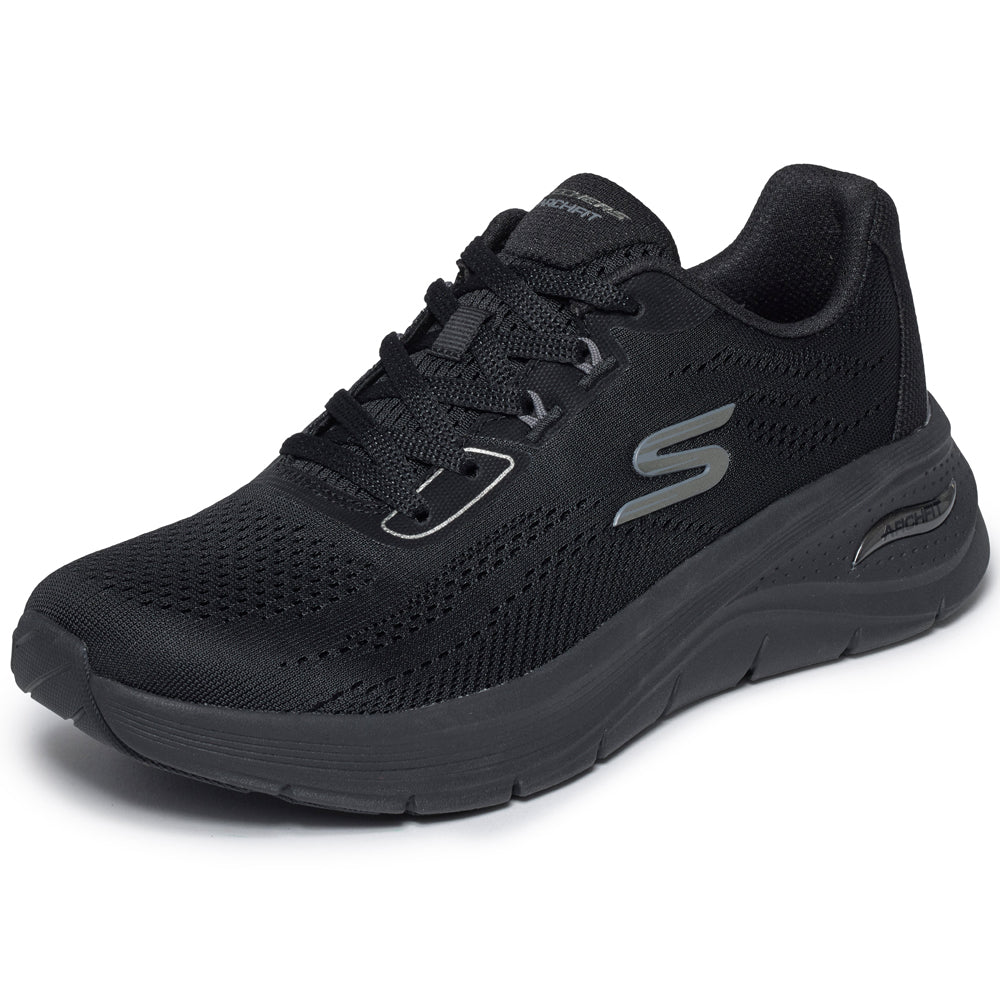 Skechers Arch Fit 3.0 Easy Flow Sneakers Dame Sort