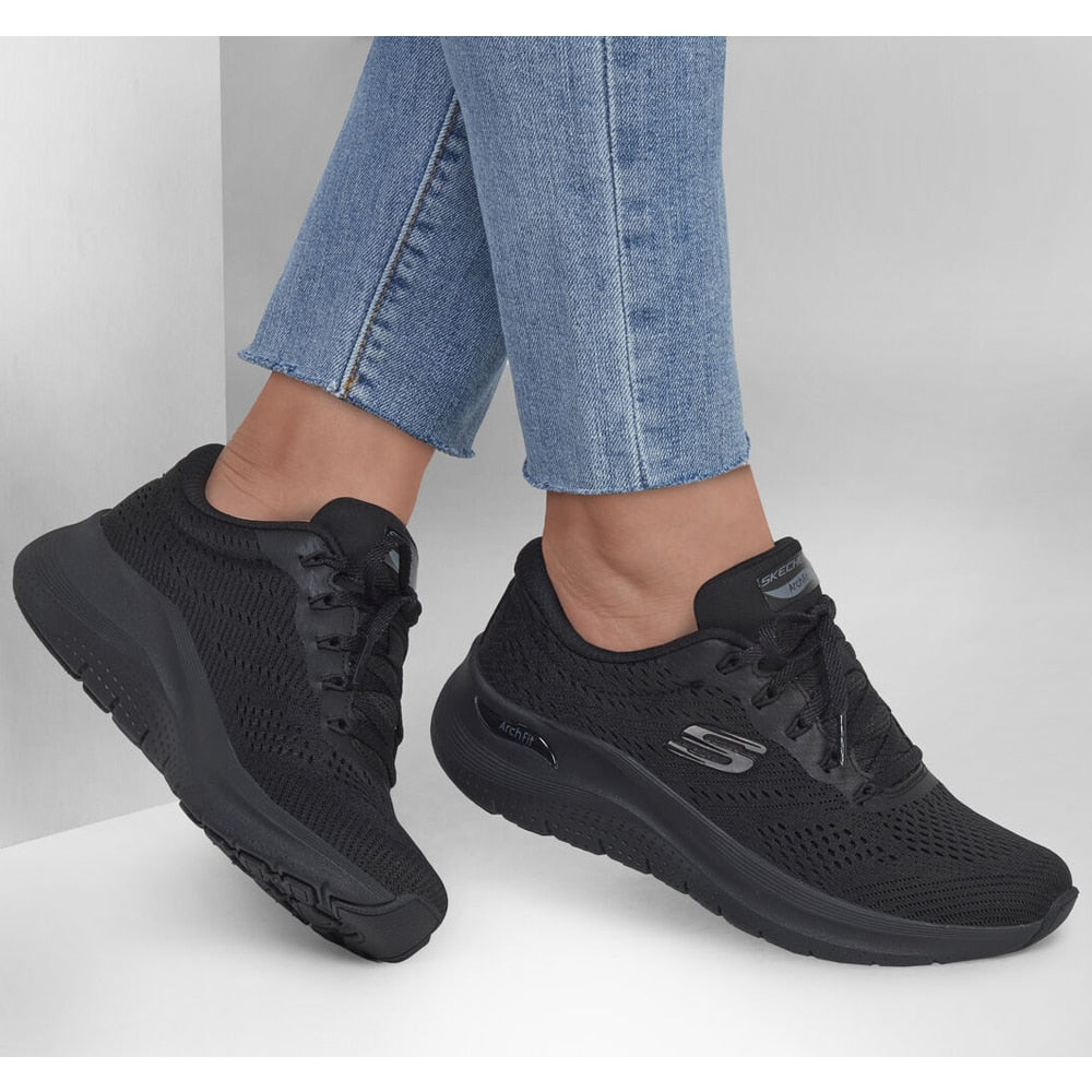 Produktbild 2 - Skechers Womens Arch Fit 2.0 Big League Black