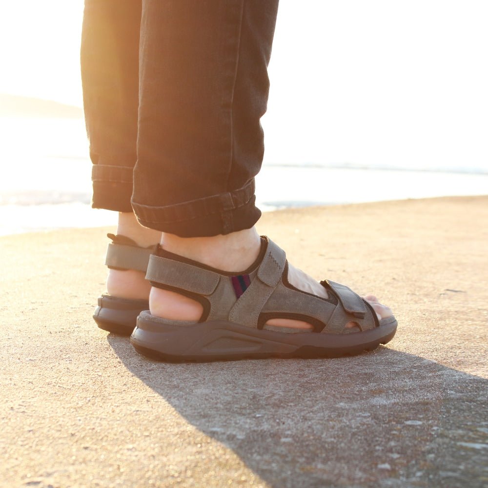 Produktbild 12 - Minfot Sandal Herr Karlshamn Grå