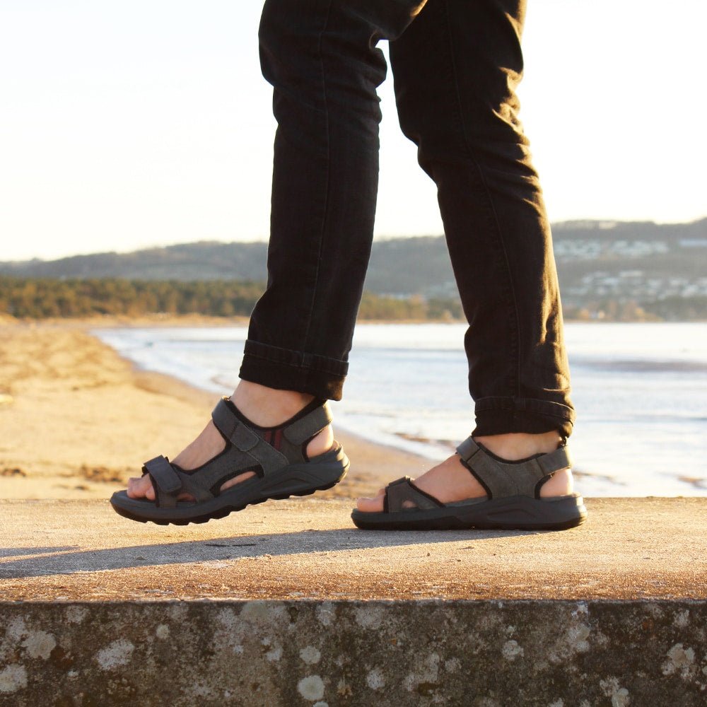 Produktbild 14 - Minfot Sandal Herr Karlshamn Grå