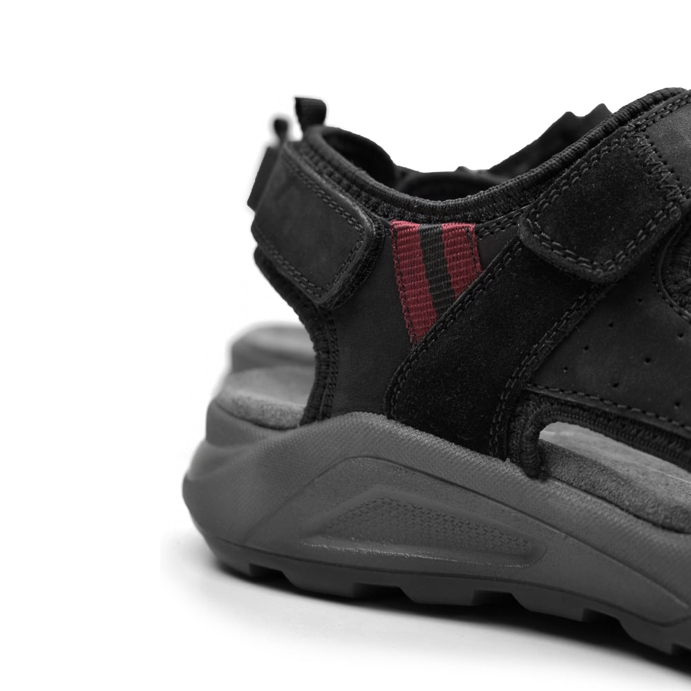 Minfot Sandal Herre Karlshamn Sort