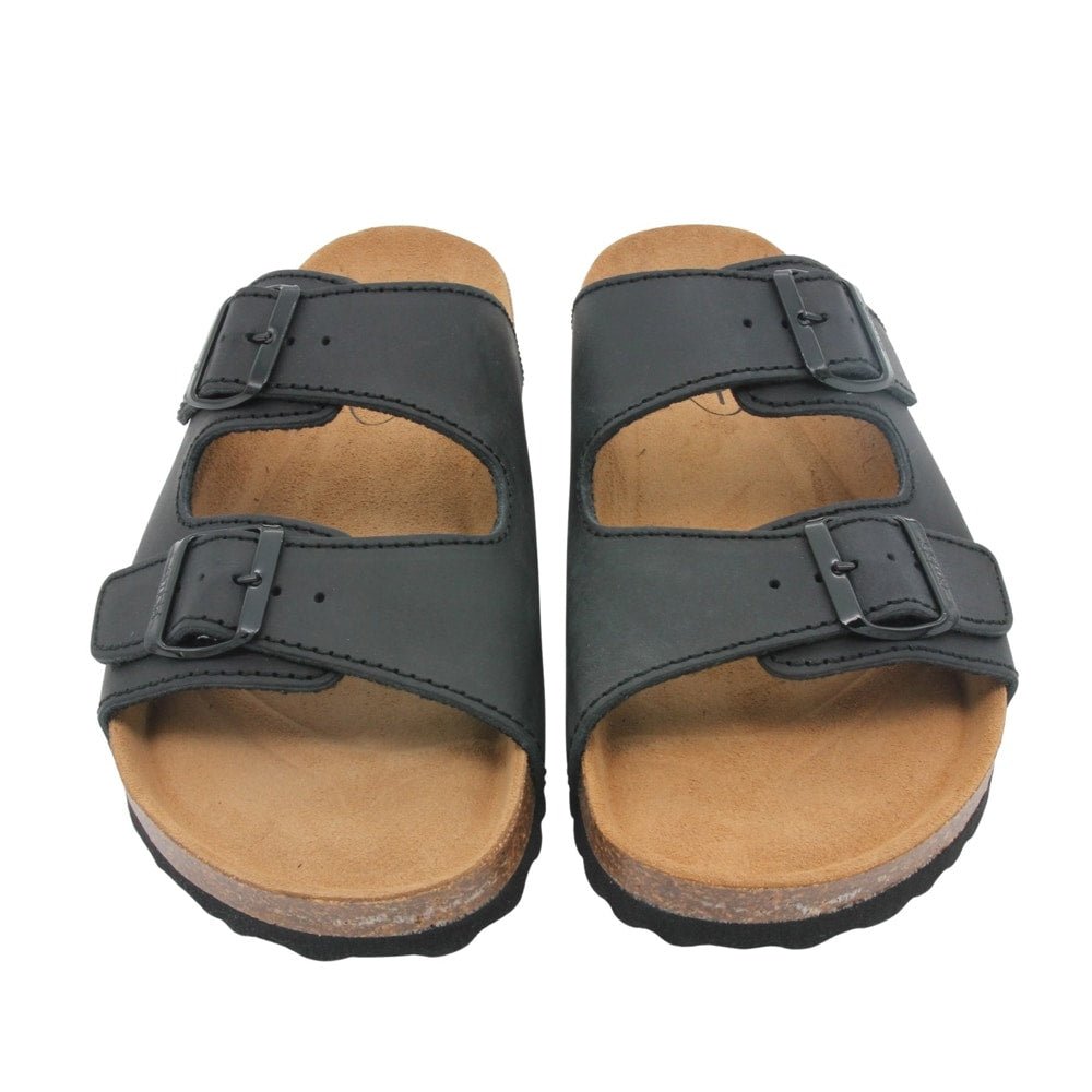 Embla Hälsoskor Sandaler Arvid Airbed Bred Sort
