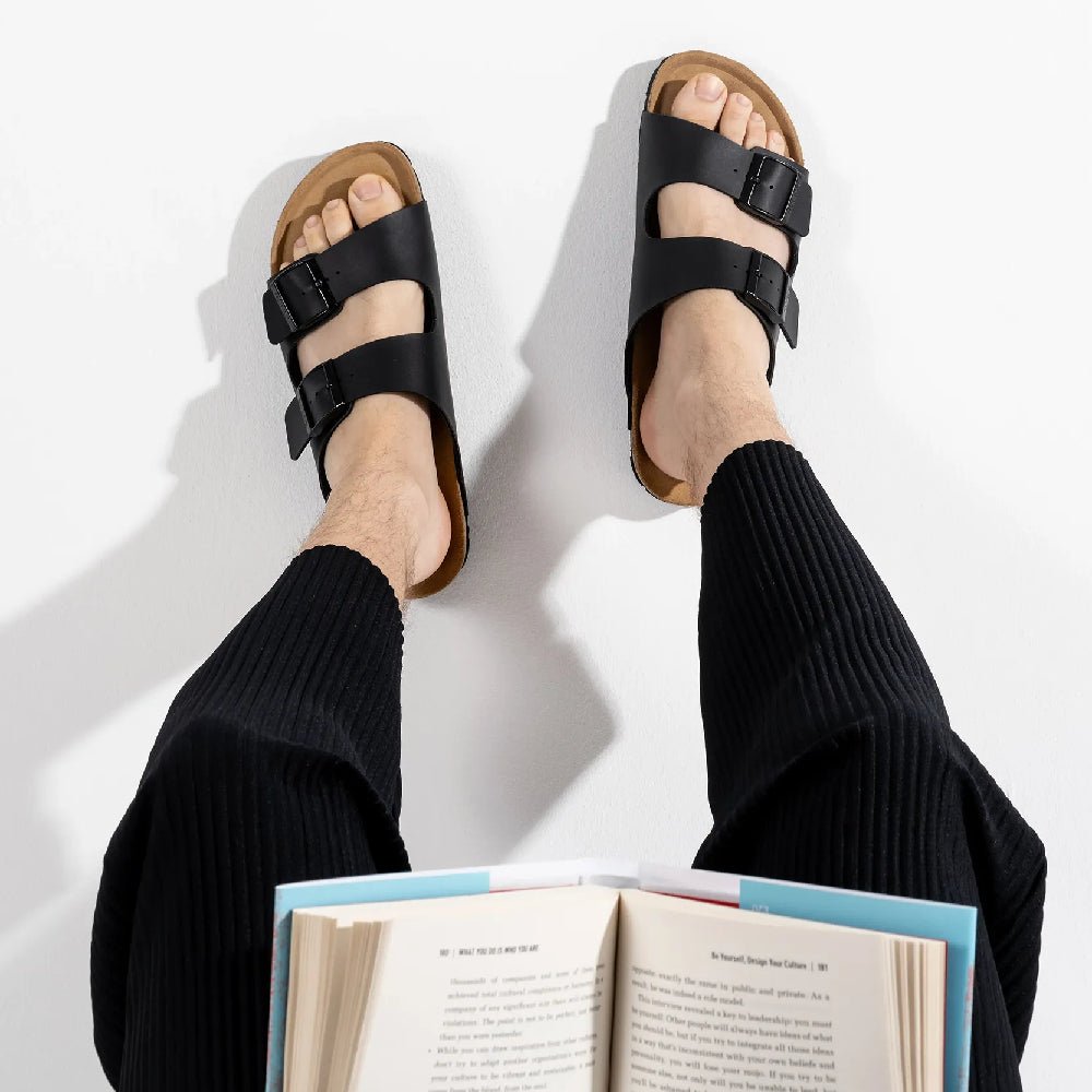Rohde Sandaler Herre Birkoflor Sort
