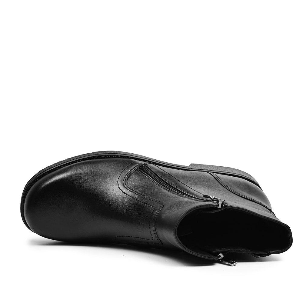 Produktbild 4 - Minfot Aaltonen Vinter Boots Grip+ Virmo Bred Skinn Ull Svart