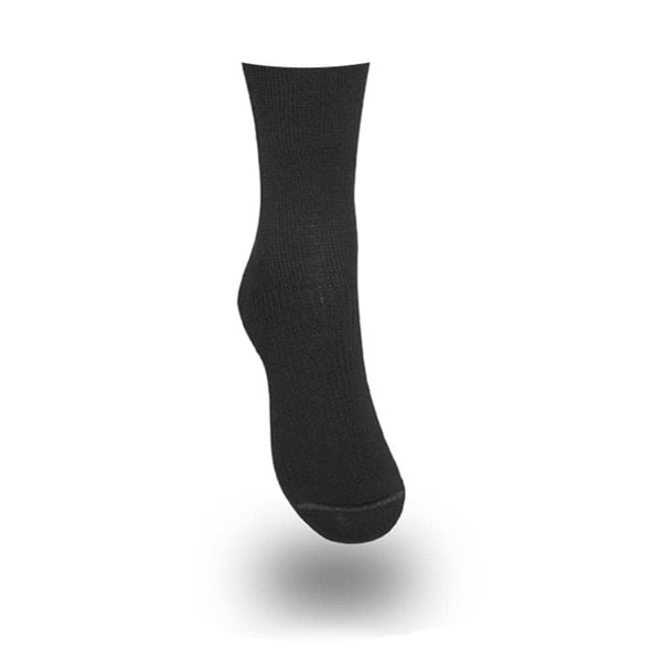 Medisox Hiking Kompressionsstrømper Uld Ankel Sort 1-pak
