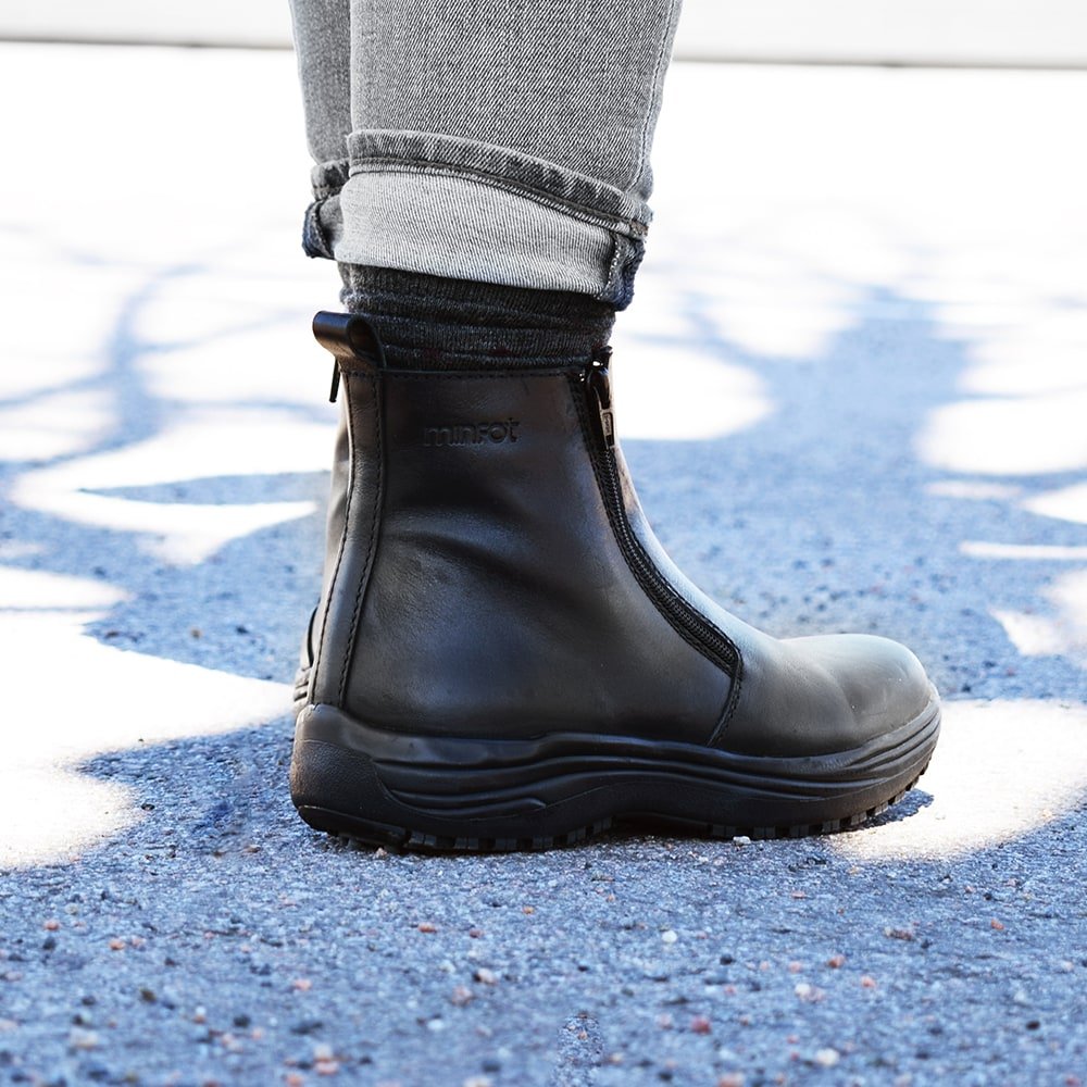 Produktbild 12 - Minfot Boots Orsa Skinn Svart