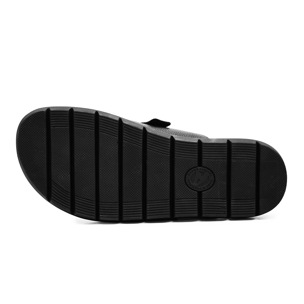 Produktbild 4 - Minfot Mjuk Toffel Soft Svart Skinn