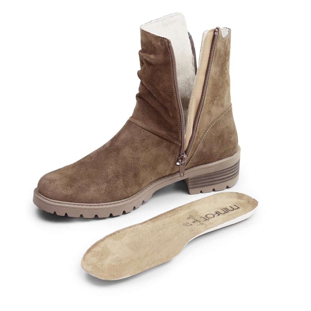 Produktbild 9 - Minfot Jolie Boots med Gummiklack Zip Aquastop-TEX Stone