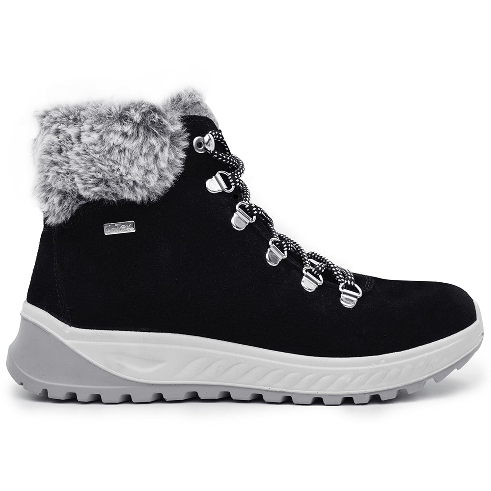 Minfot Sala Støvler Ruskind J-Tex Sort