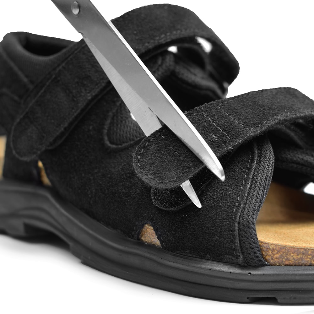 Produktbild 13 - Minfot Sandaler Justi Svart Mocka