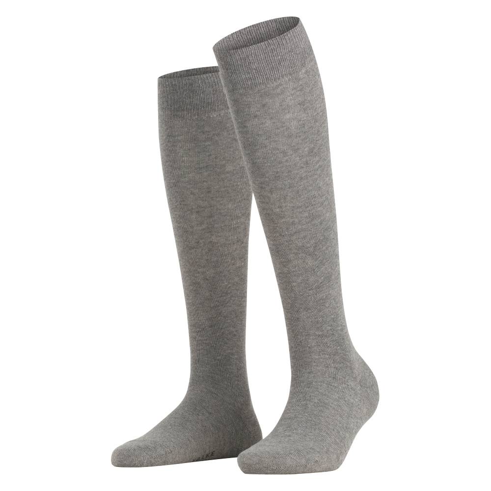 Produktbild 2 - Falke Family Knee High Women Socks Grey Mix