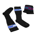 Minfot Sport Kompressionsstrømper Lyocell Speed Sort 2-pak