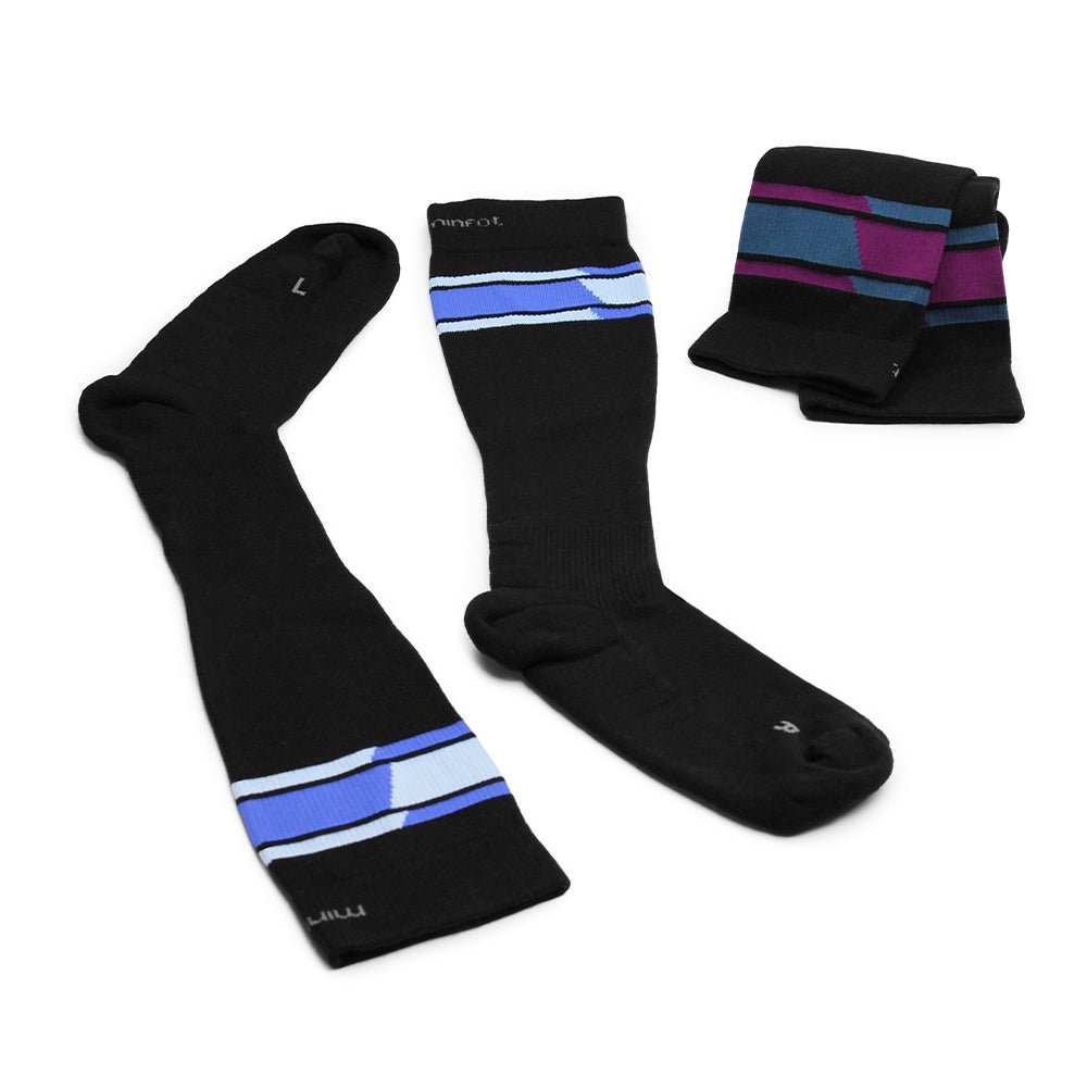 Minfot Sport Kompressionsstrømper Speed Lyocell 2-pak