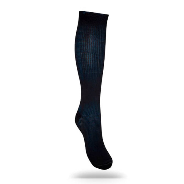 Medisox Sport Kompressionsstrømper Sort Turkis 1-pak