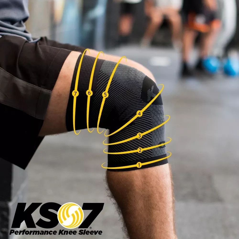 OS1st KS7 Kompressionsstøtte Knæstøtte