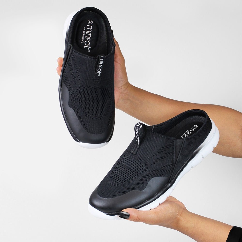 Minfot Easy Step-In Hjemmesko Sort