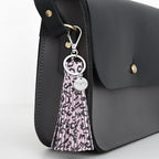 Firefly Refleks Soft Tassel Reflector Leopard Print Lilac