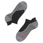 Falke TK5 Invisible Men No Show Socks Black Mix 1-pak