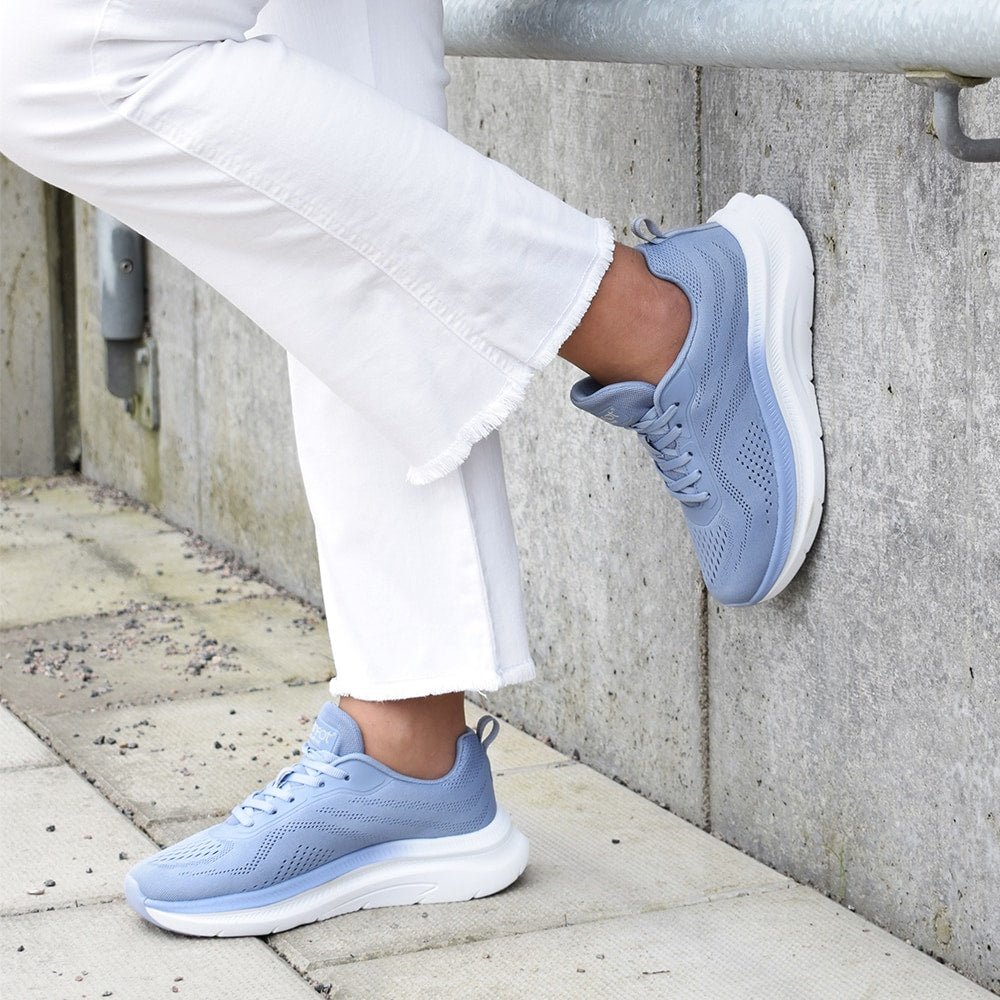 Minfot Sneakers Enjoy Lyseblå