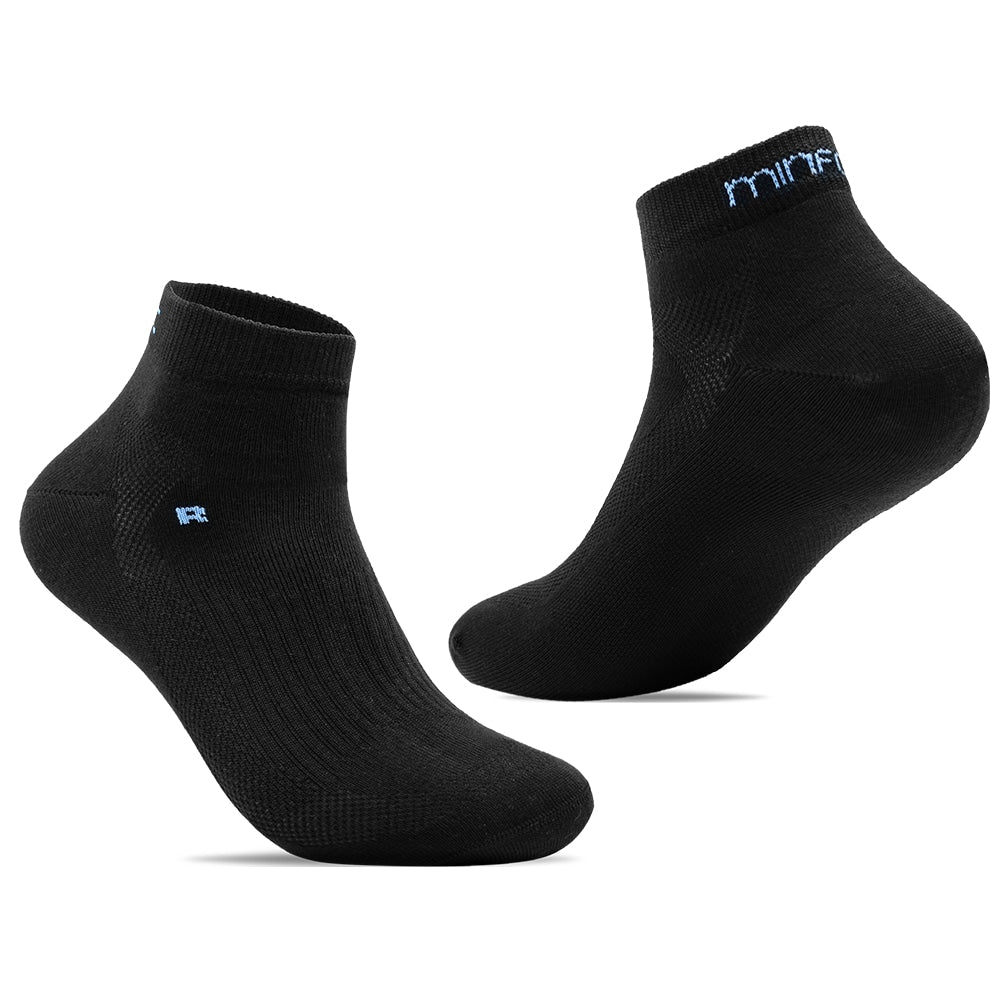 Produktbild 2 - Minfot Løbestrømper Tynde Lyocell 1-pak Sort