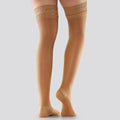 Mabs Støttestrømper Stay Up Nylon Tan