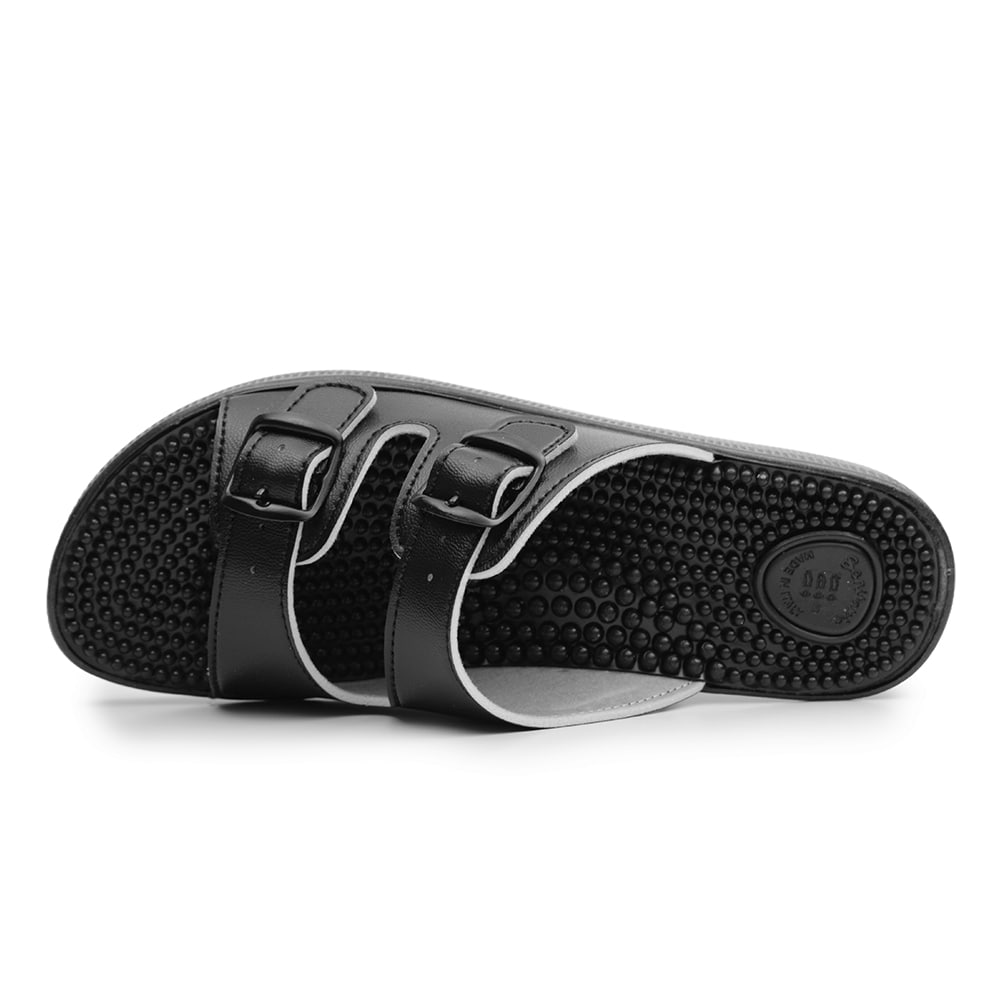 Minfot Massage Sandaler Dame Sort