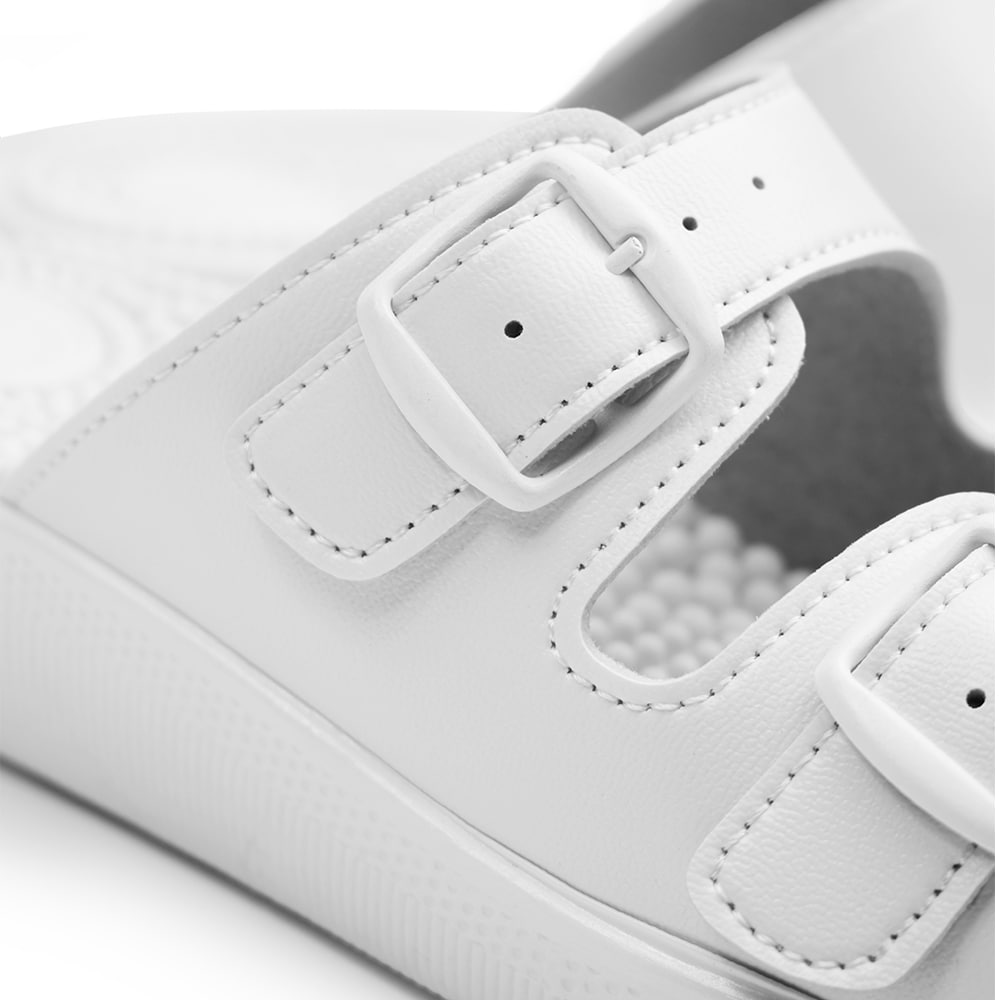 Minfot Massage Sandaler Dame Hvid