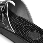 Minfot Massage Sandaler Fjäril Sort