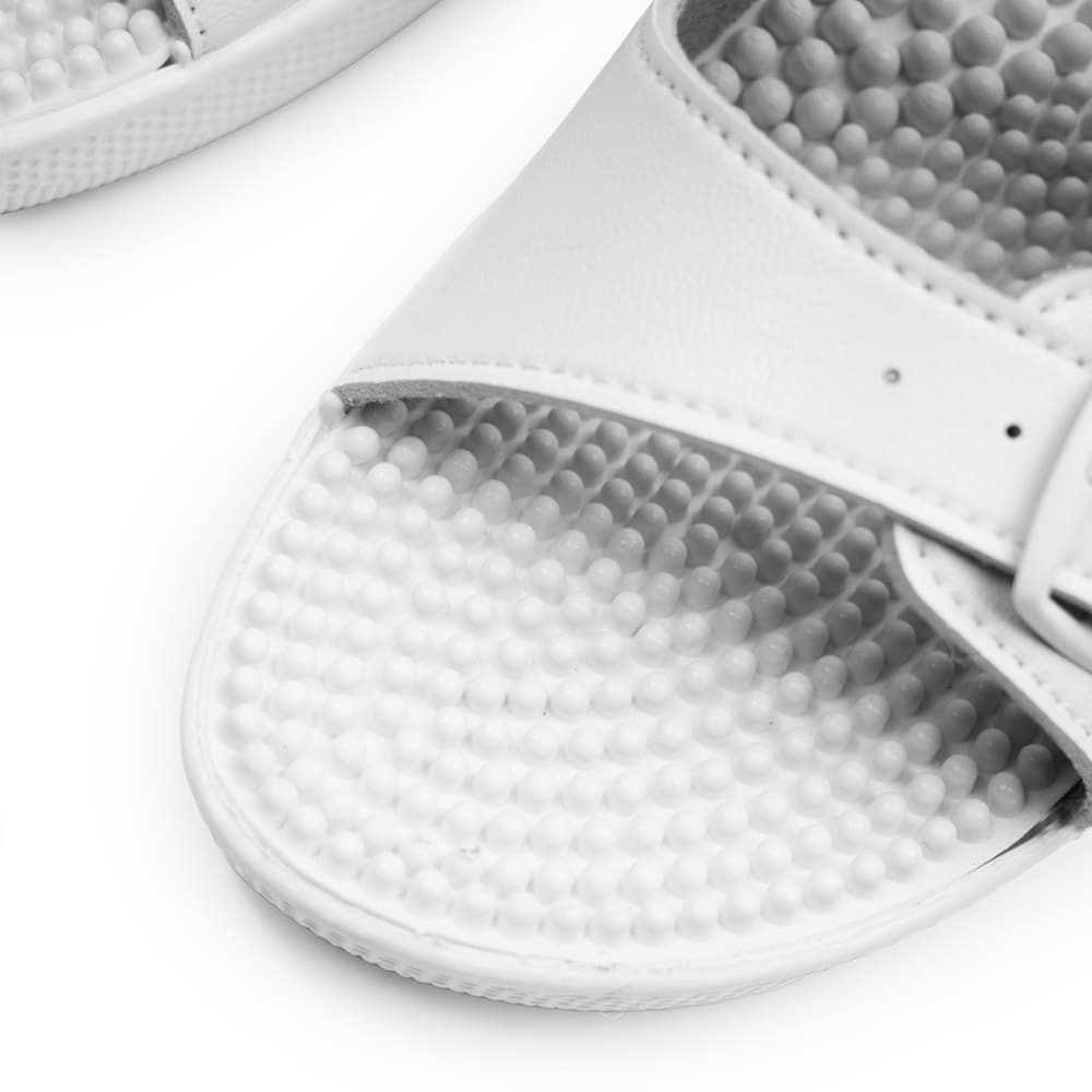 Minfot Massage Sandaler Dame Hvid