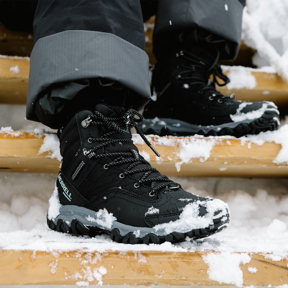 Merrell Thermo Akita Mid WP Dame Vandtætte Sort