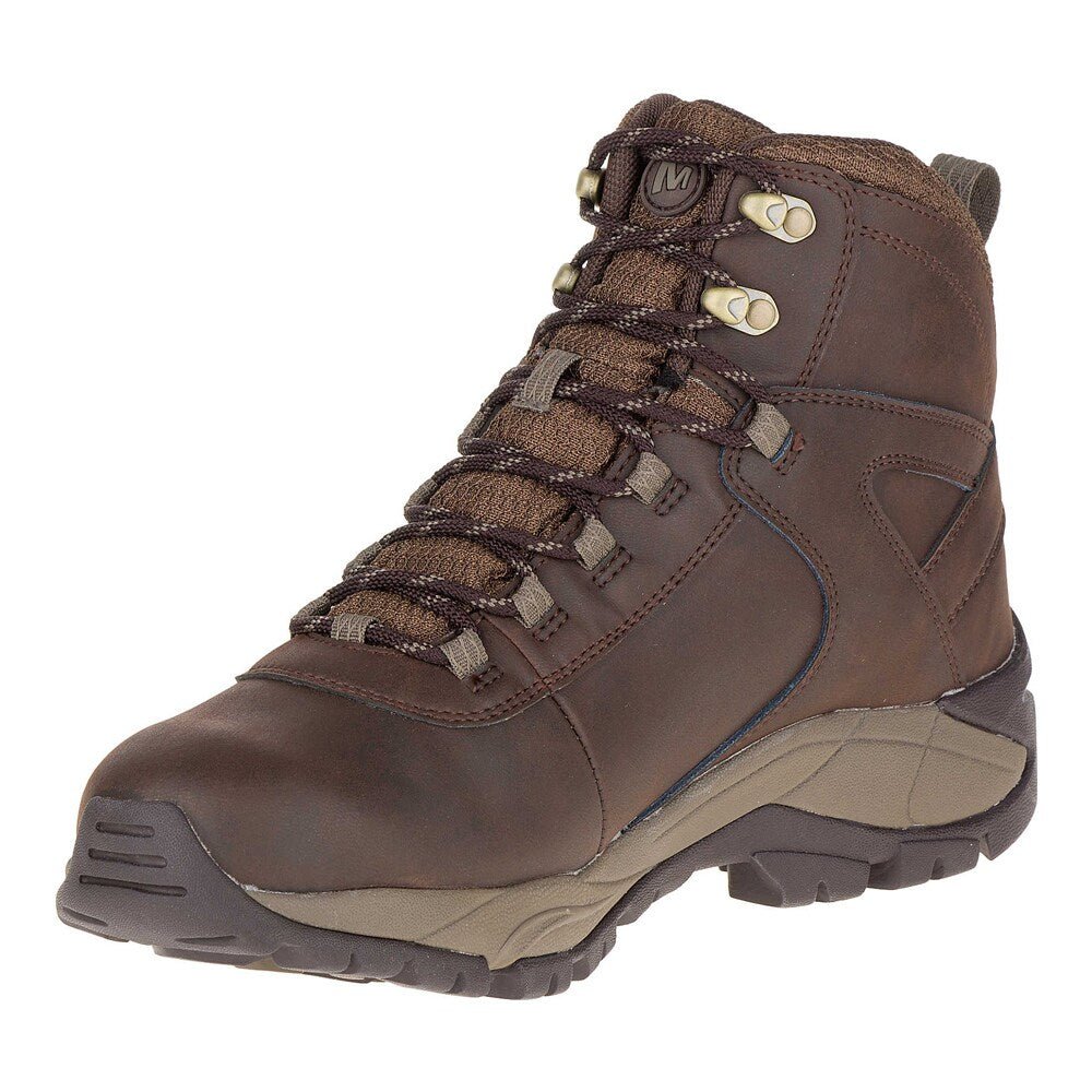 Merrell Vego Mid Leather Vandtætte Vandrestøvler Herre Brun