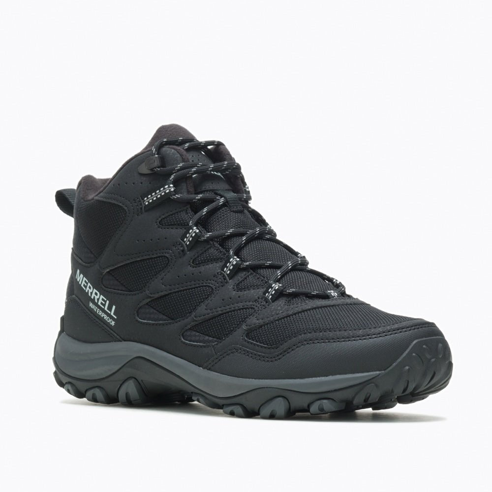 Produktbild 3 - Merrell West Rim Sport Thermo Mid M Vandtætte Vinterstøvler Sort