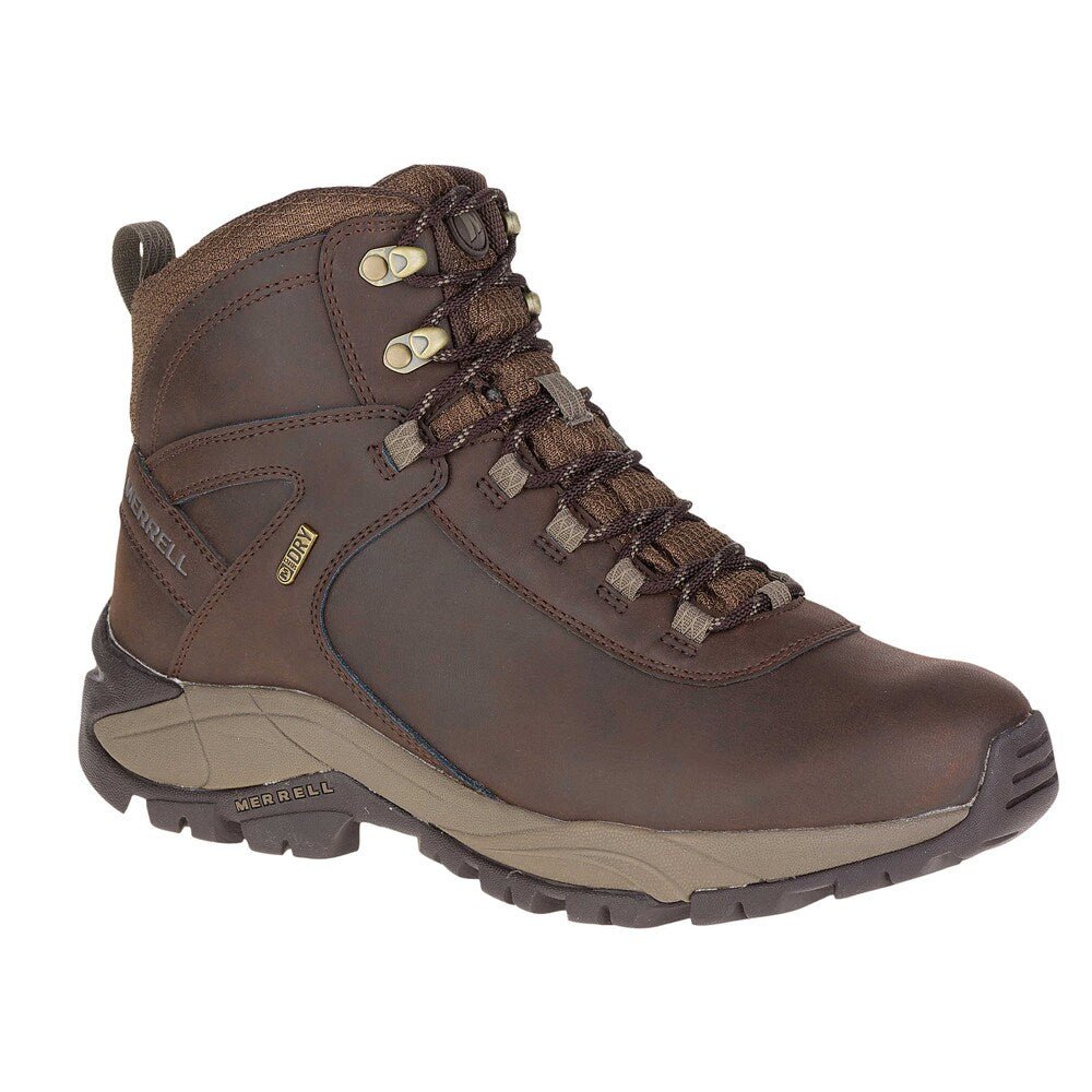 Merrell Vego Mid Leather Vandtætte Vandrestøvler Herre Brun