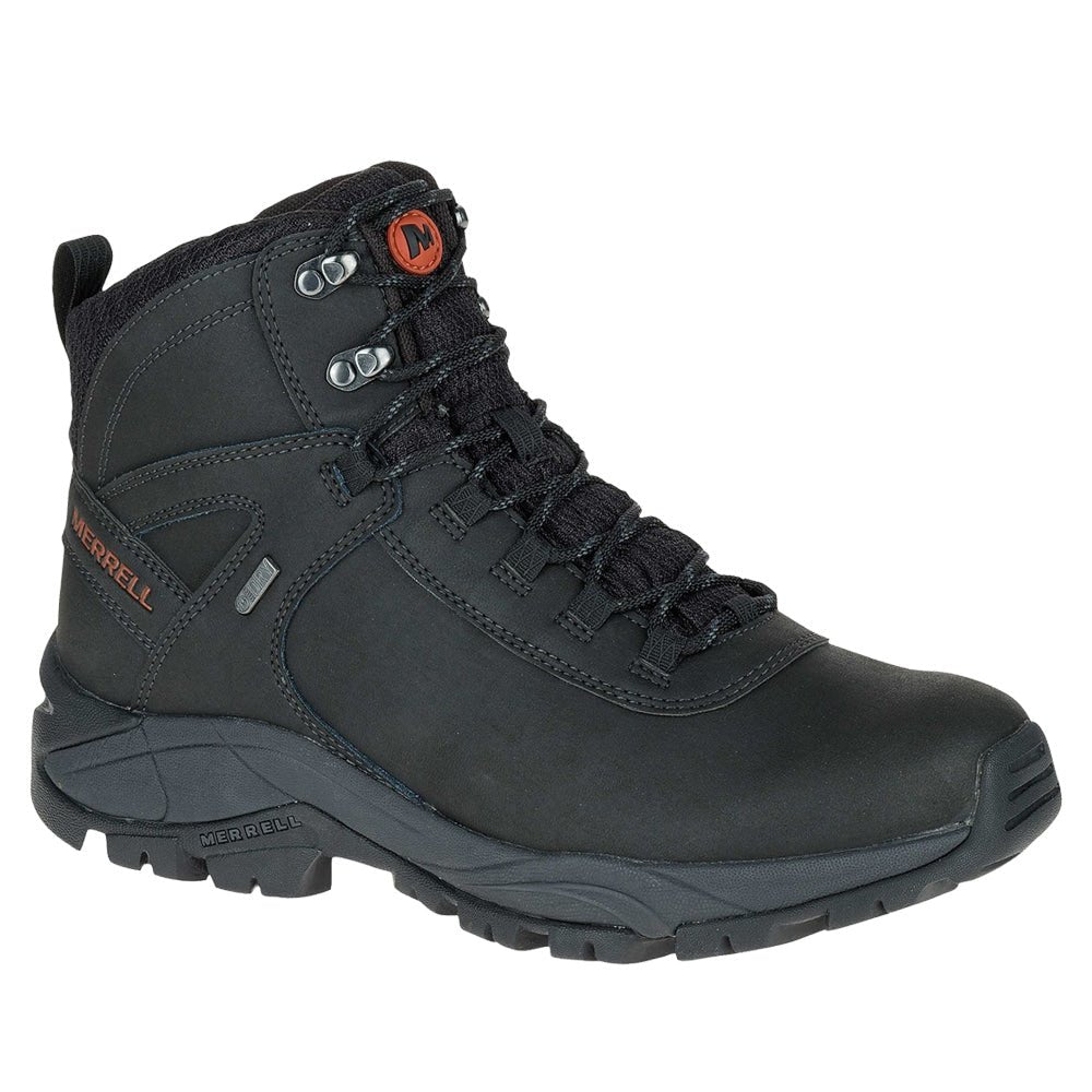 Merrell Promenadesko Herre Vego Mid Leather WTPF Black