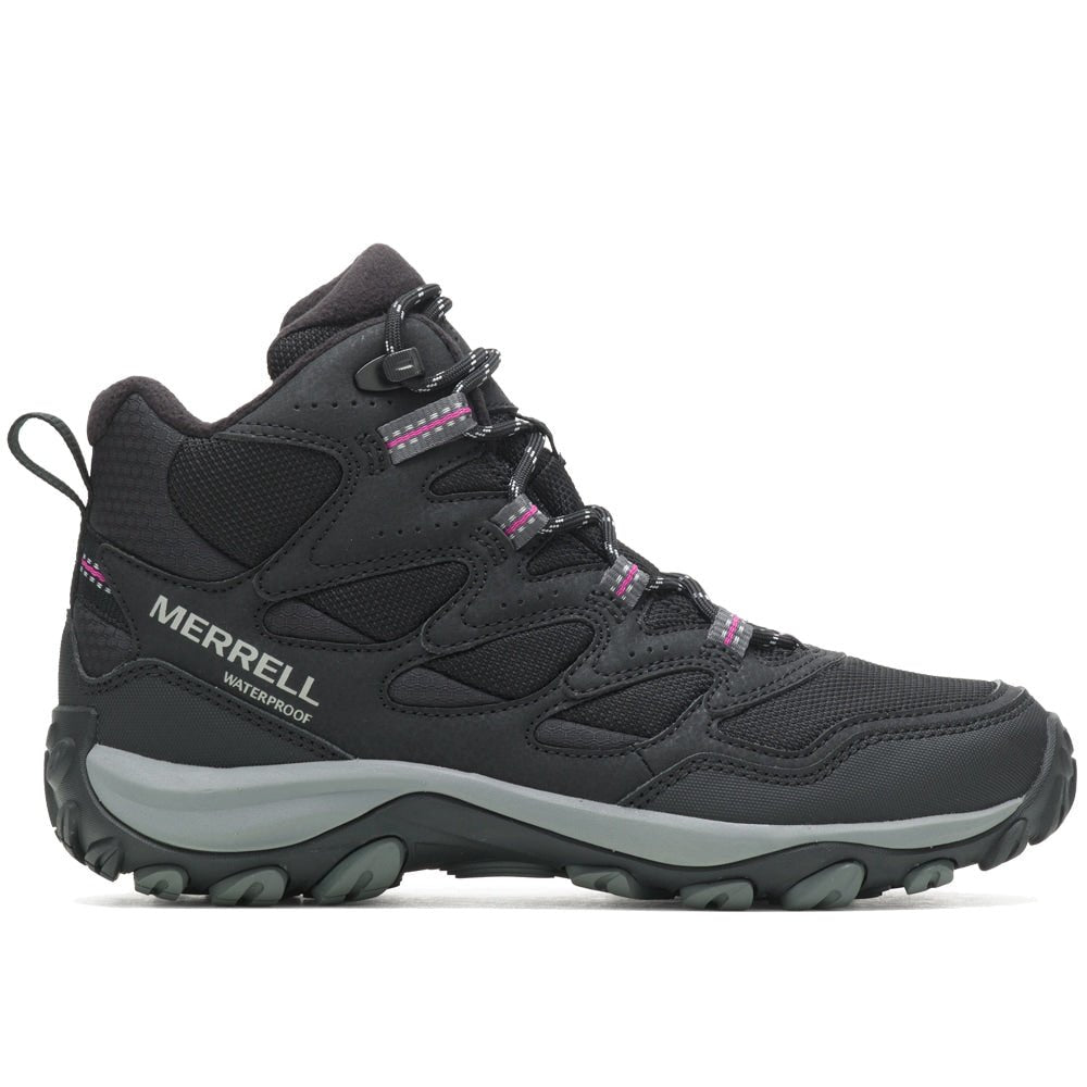 Merrell West Rim Sport Thermo Mid W Vandtætte Vinterstøvler Sort