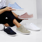 Minfot Aveny Sneaker Dame Ruskind Khaki