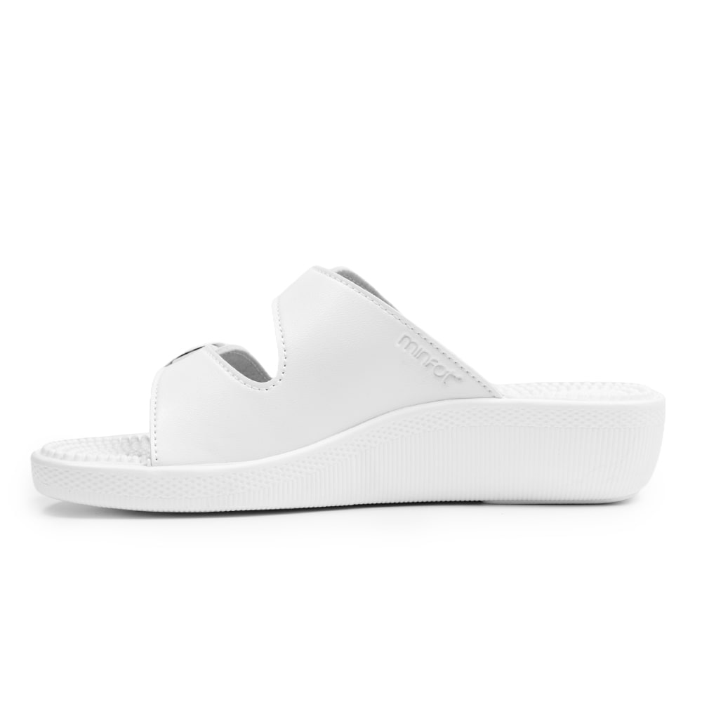 Minfot Massage Sandaler Dame Hvid