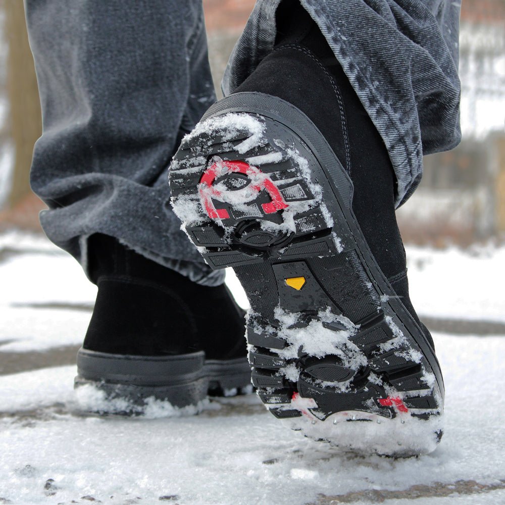 Minfot Pigsko Kalix Ruskind Uld Sort