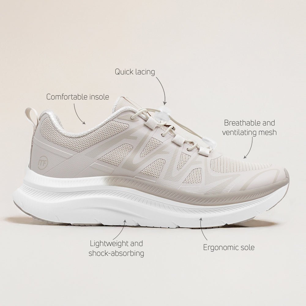 Minfot Sneakers Enjoy 2.0 Dame Beige