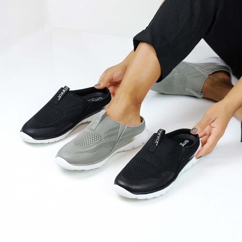 Minfot Easy Step-In Hjemmesko Sort
