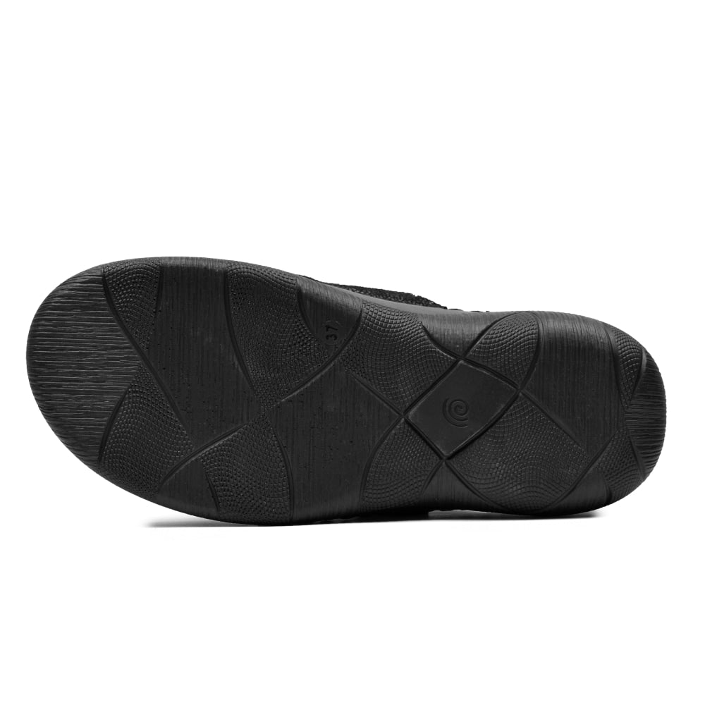 Minfot Sandaler Stretch Granit Sort