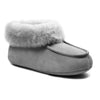 Minfot Hjemmesko Fåreskind Hemse Med Sål Ljusgrå