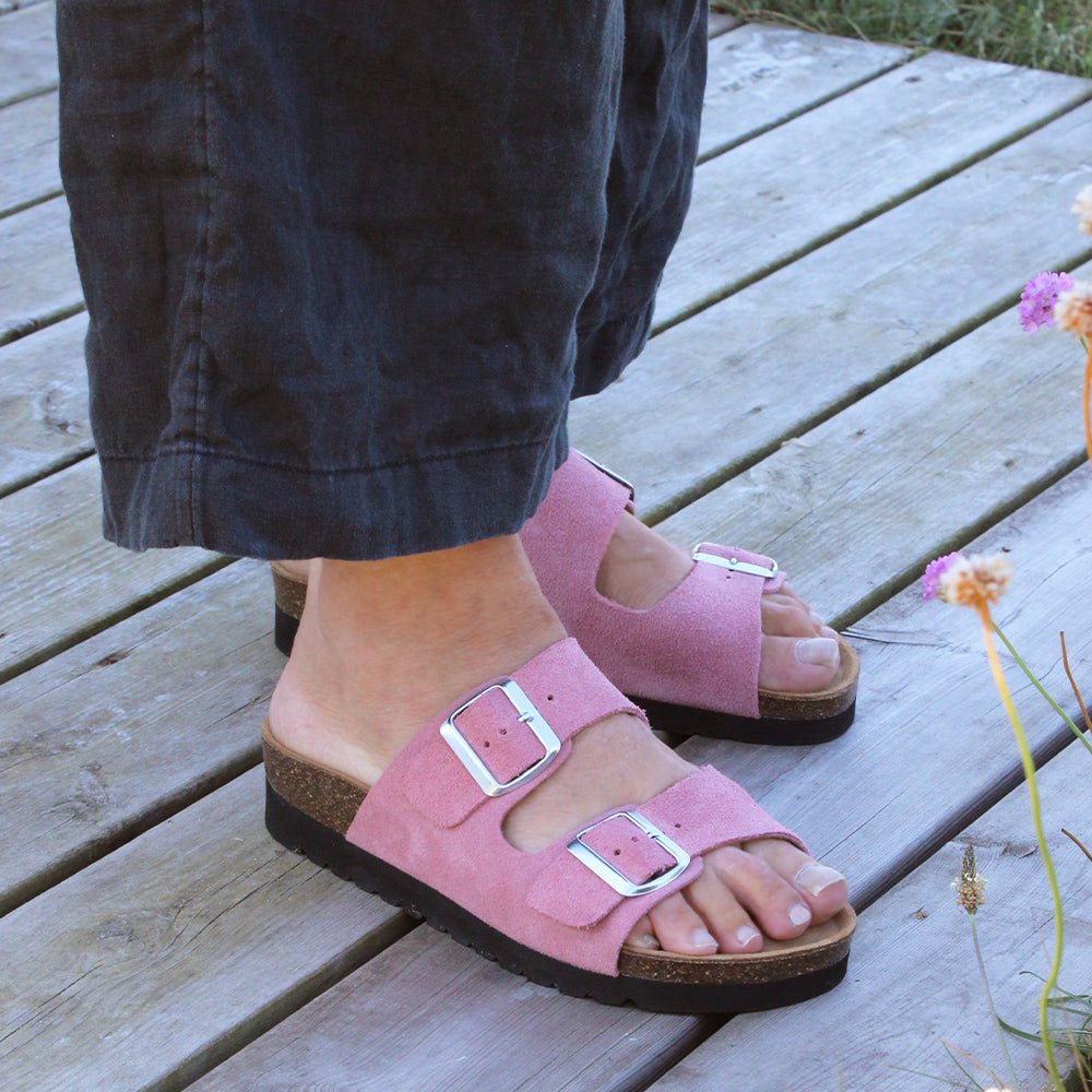 Produktbild 9 - Minfot Sandaler Moa Mocka Antik Rosa