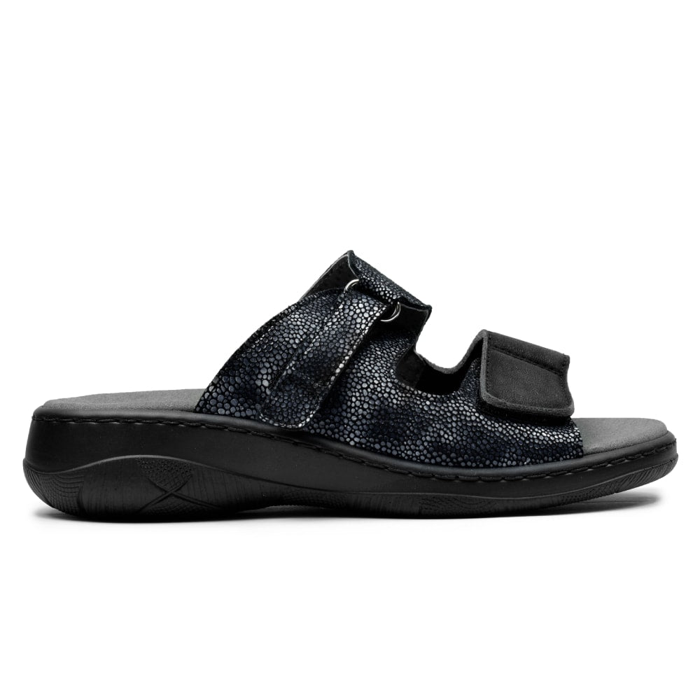 Minfot Sandaler Stretch Granit Sort