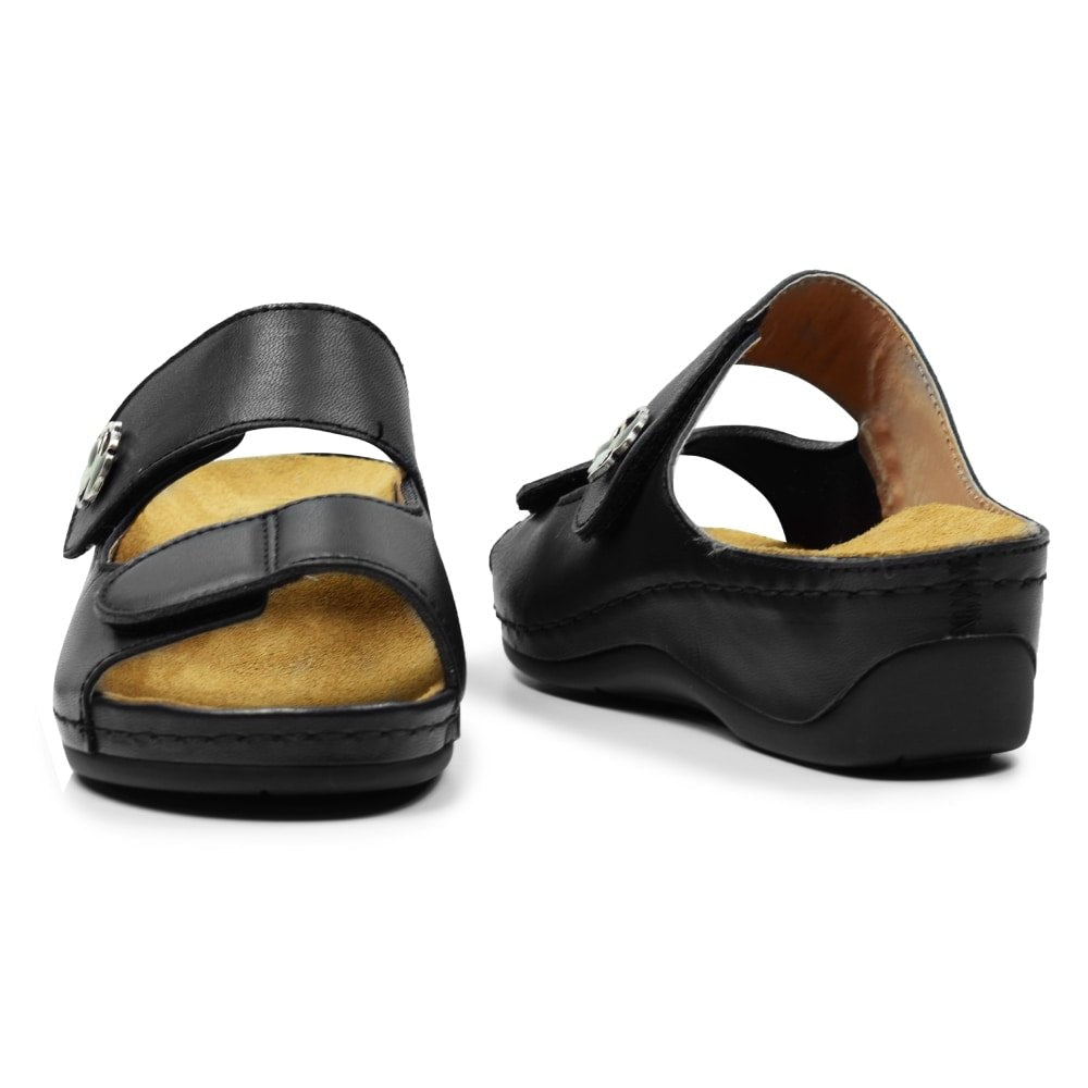 Produktbild 7 - Minfot Sandaler Stretch Petunia Svart