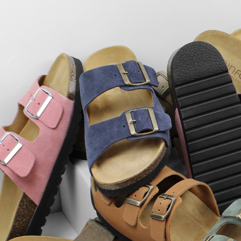 Produktbild 13 - Minfot Sandaler Moa Ruskind Navy