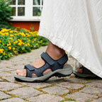 Minfot Sandhamn Sandaler Dame Nubuck Navy