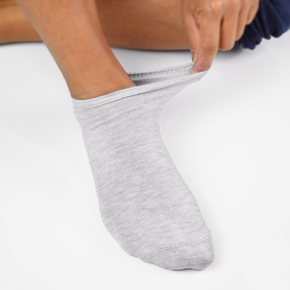 Produktbild 3 - Minfot Bambustrumpor Sneaker Sensitive Melange 5-Pack