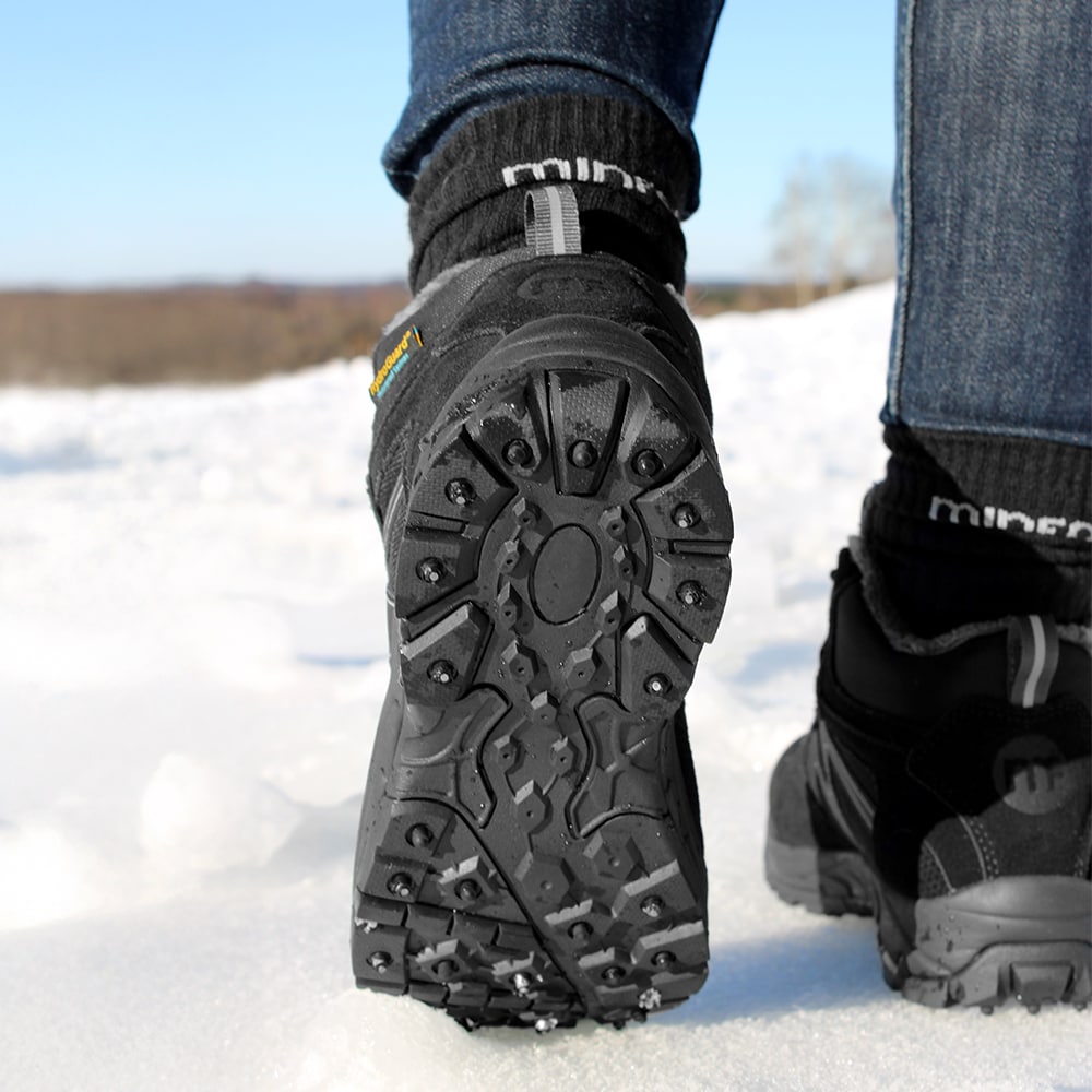 Produktbild 13 - Minfot Snowgrip Vandtætte Spikersko Sorte