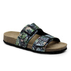 Minfot Softstep Sandaler Dame Biosandal 2-remme Tropical Glow Sort
